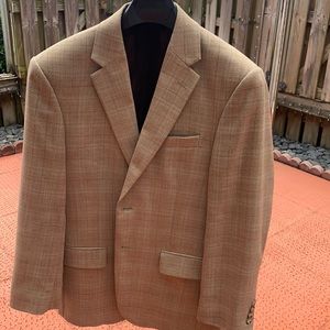 Tan Jos A Bank Sports Coat